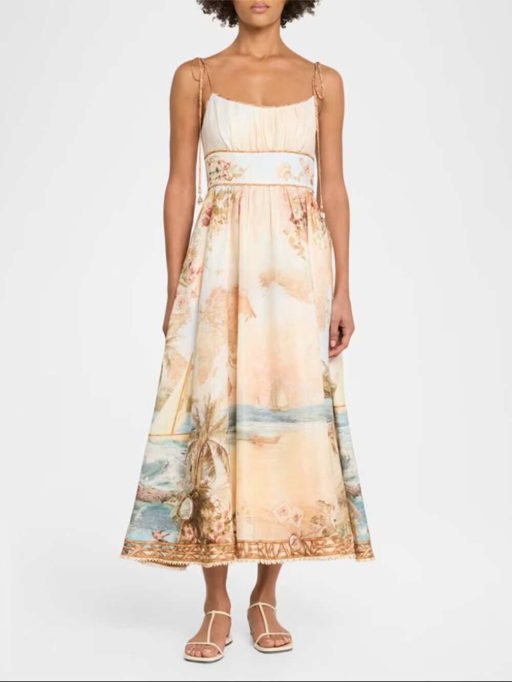 Zimmermann Mahon Picnic Midi Dress NWT